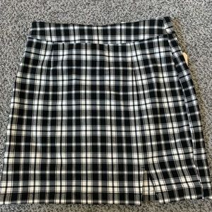 Garage Checkered Shirt with slit